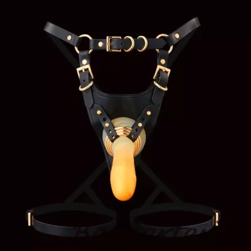 pornhint Pornhint Curved Dildo Strapons Soft Penis Bra/Chest Harness Belt Corset Breasts Sex Toys Toy