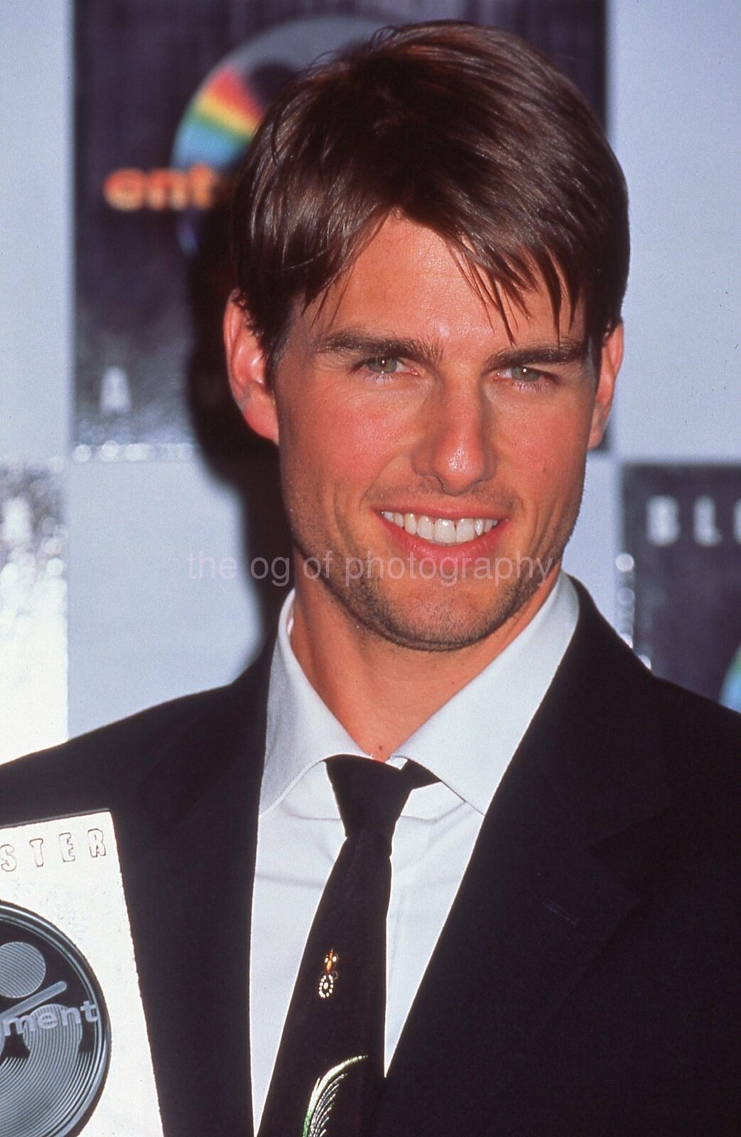 TOM CRUISE Vintage 35mm FOUND SLIDE Transparency MOVIE ACTOR Photo Poster painting 010 T 11 Q