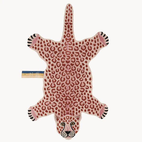 Handmade Leopard Rug