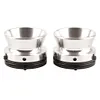 1 Pair Reel To Reel Tape Nab Hub Adapter Polished Aluminum Alloy 10 Inch Opener
