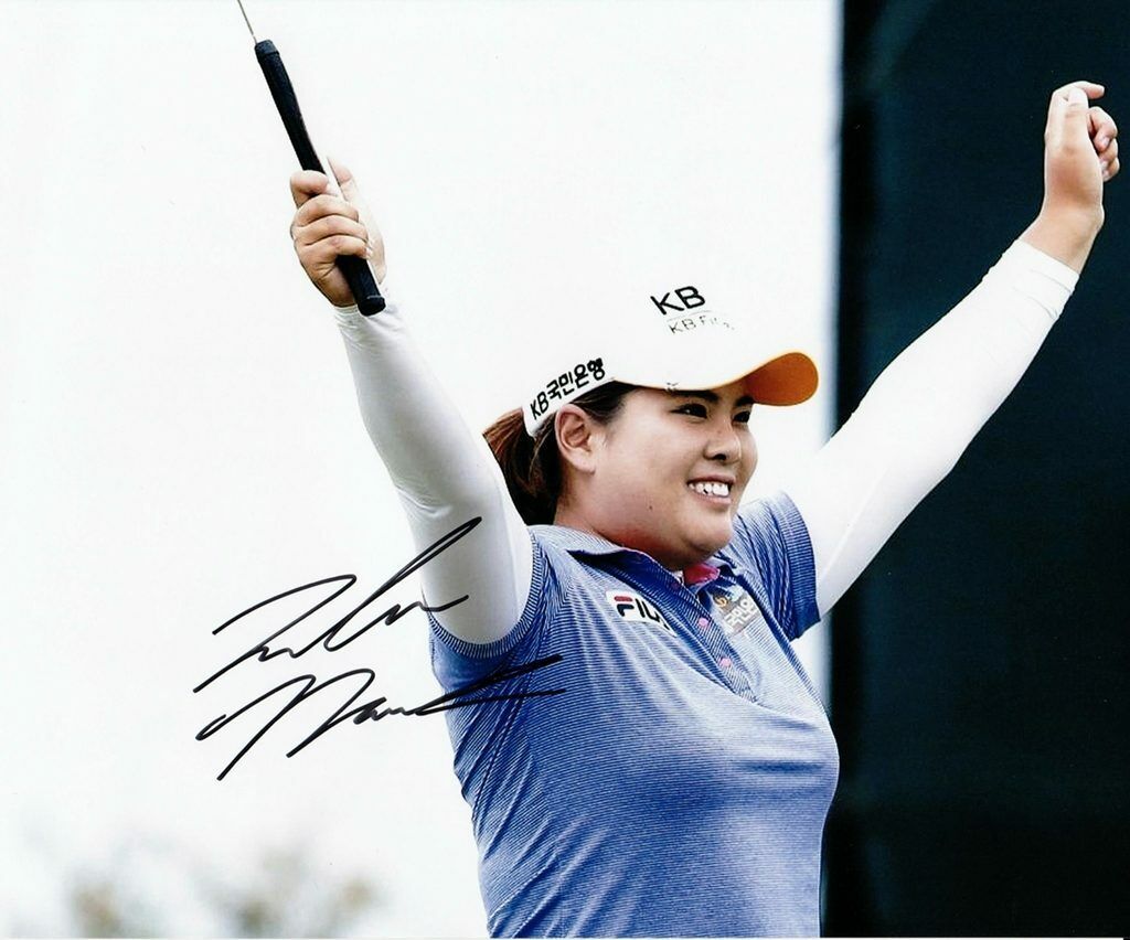 Inbee Park Autographed Signed 8x10 Photo Poster painting LPGA COA CFS  Shipping