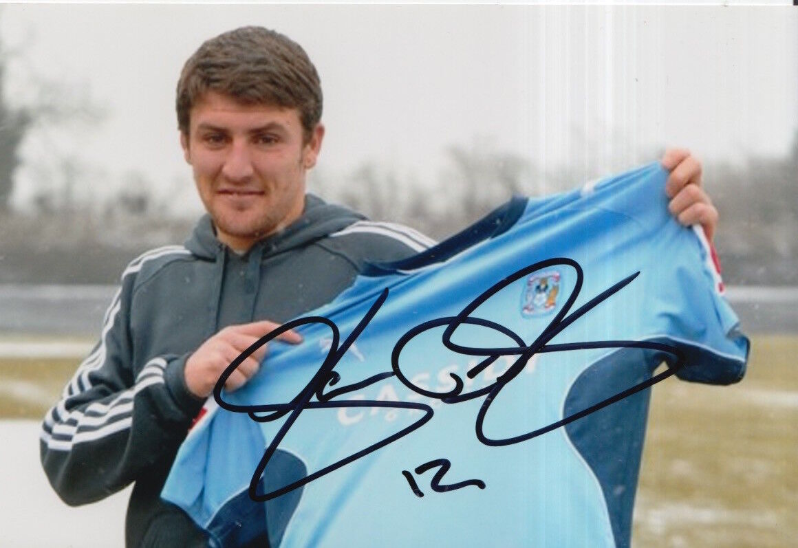 COVENTRY CITY HAND SIGNED GARY DEEGAN 6X4 Photo Poster painting 3.