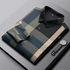 Men's Non-Iron Fashion Plaid Long Sleeve Shirt