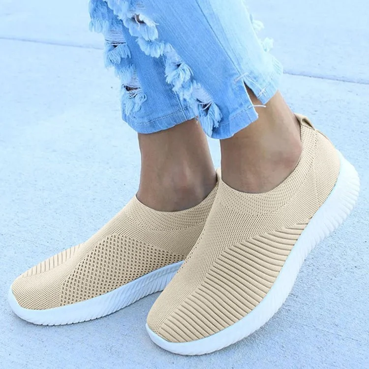 Women's Crystal Breathable Orthopedic Arch Support Slip-On Walking Sneakers Shoes