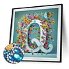 Butterfly Flower Q 5D Partial Drill DIY Diamond Painting Kit 30*30cm