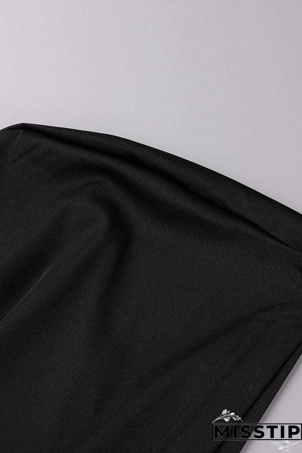 Black Casual Print Ripped Patchwork Hooded Collar Straight Plus Size Dresses