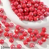 Red Serie Ceramic Beads DIY Bracelet Necklace Accessories