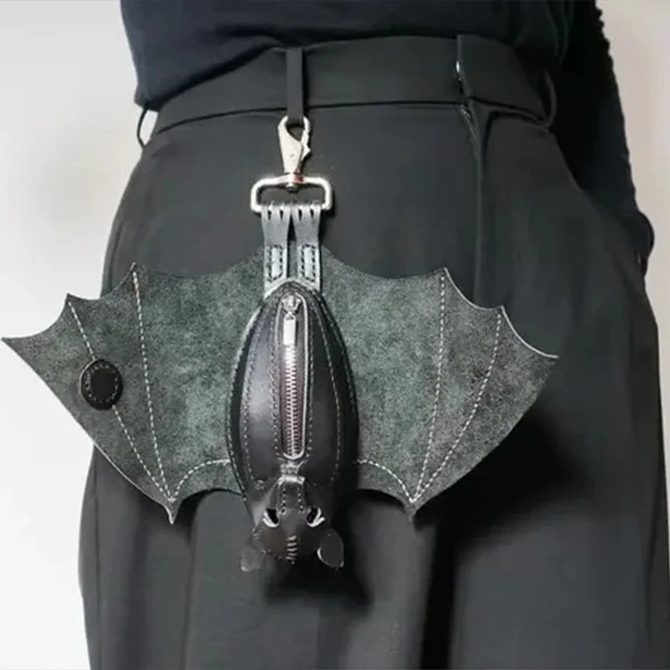 🔥Last Day 49% OFF - Leather Bat Coin Purse