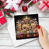 6pcs Diamond Painting Love You Greeting Cards Congratulations Cards & Gifts