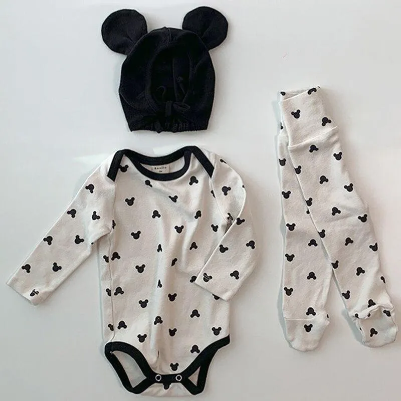 Newborn Baby Boys Girls Long Sleeve Hooded Loving Heart Rompers Clothes 2020 Spring Autumn Baby Toddler Boys Girls Jumpsuits