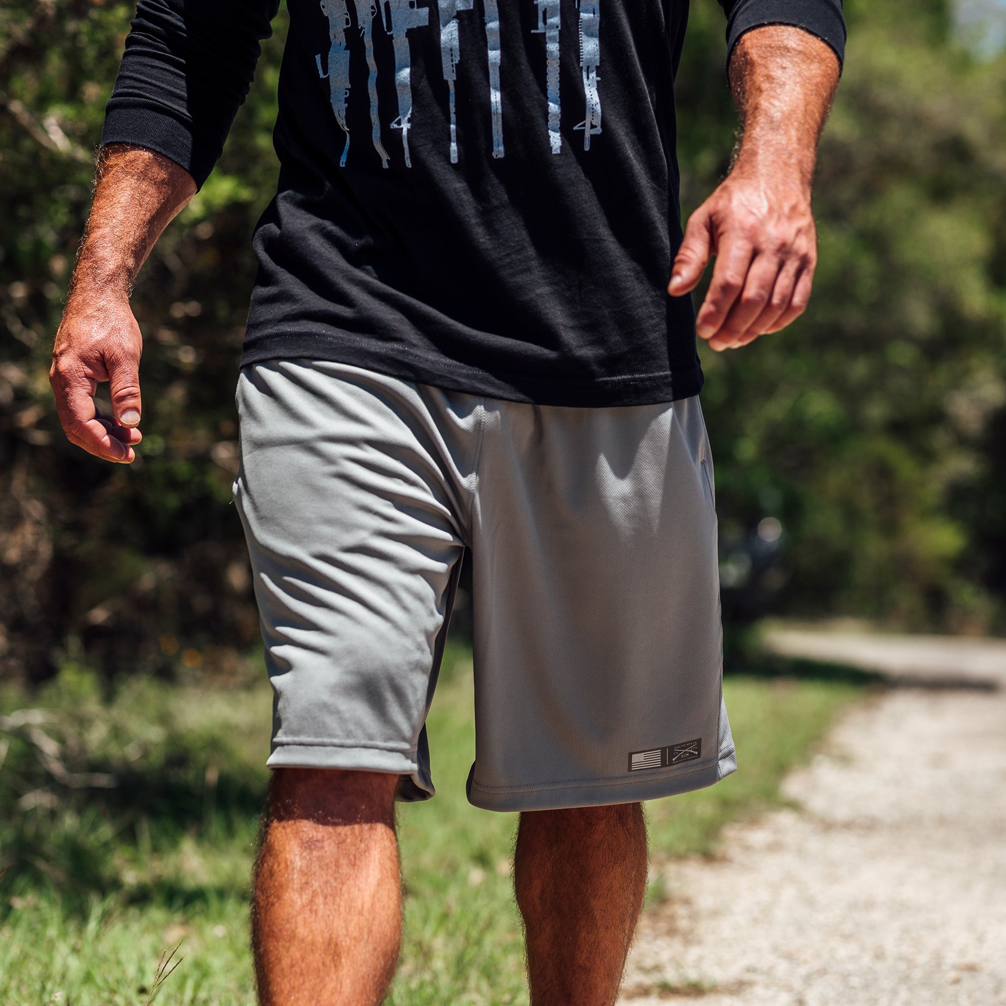 Men's Air Out Shorts - Grey mysite Money