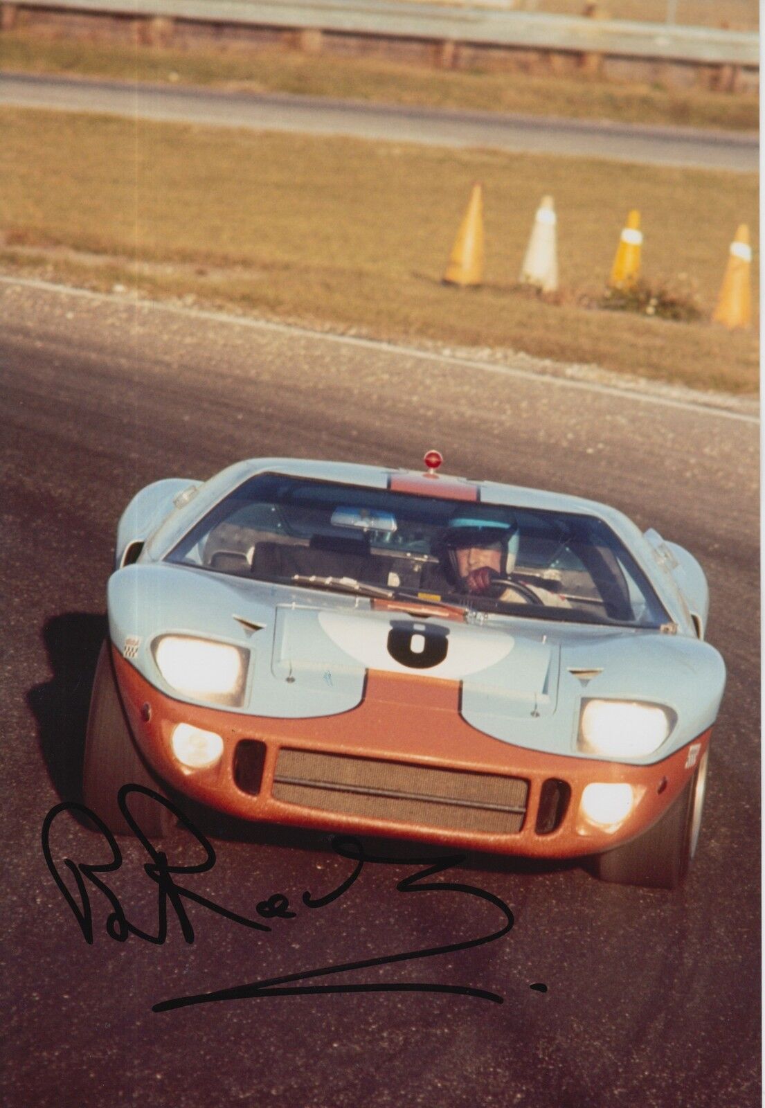 Brian Redman Hand Signed 12x8 Photo Poster painting Ford GT40 Le Mans.