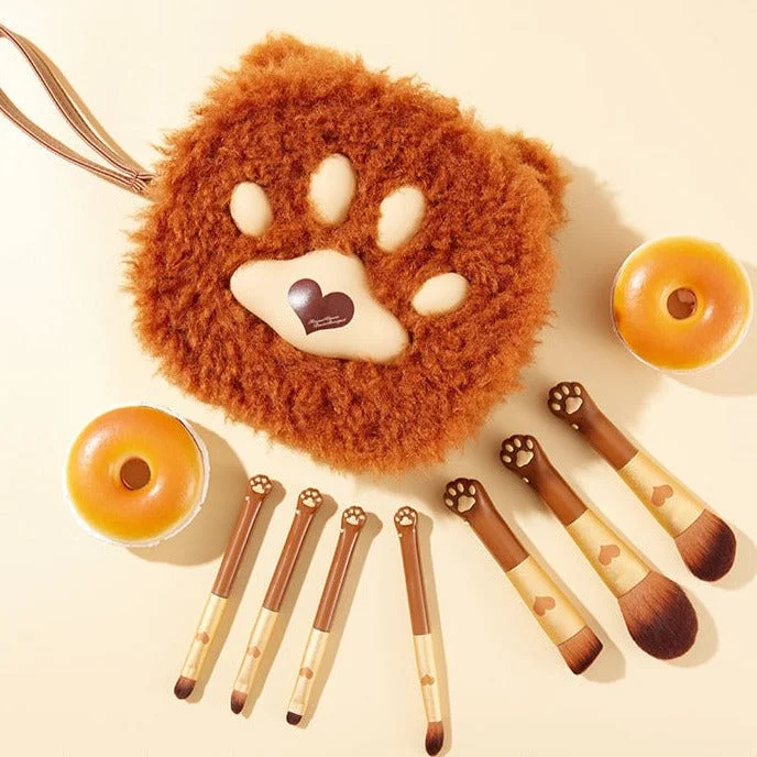 Kawaii Cat Paw Fluffy Makeup Brush SP18951