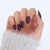 Wearing Matte Nails Single Color 24pcs 
