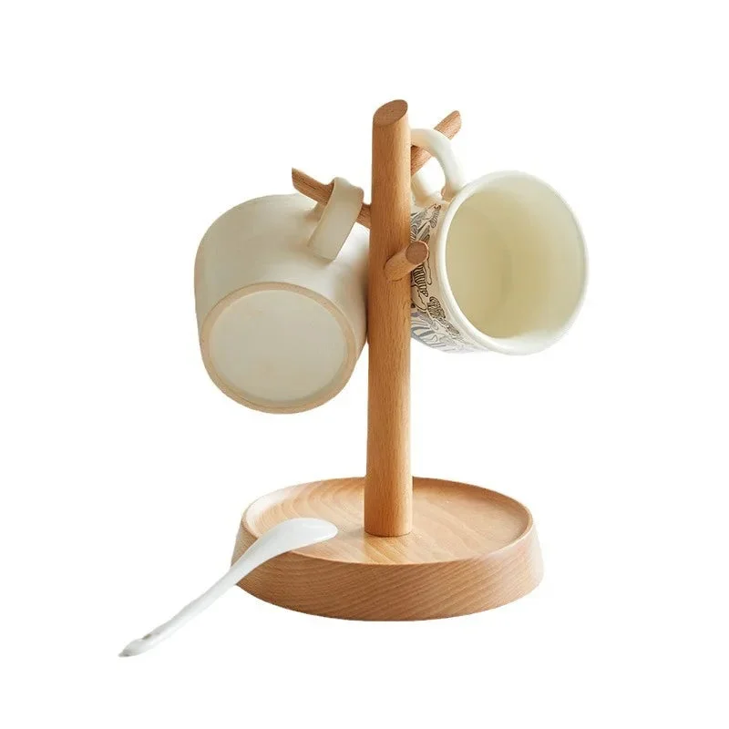 Athvotar HeMu Key Storage Tray for Entrance Foyer Creative Tree Hanging Shelf Desktop Decoration Living Room Key Hanger Display Frame