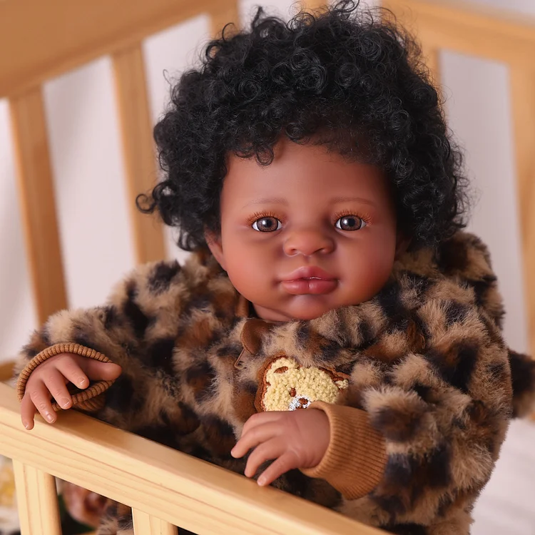 Babeside Quiet Reborn Baby Max 20'' African American Little Infant Girl Healing the Heart
