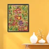 【SALE】Autumn Elements - 14CT Stamped Cross Stitch 34*46cm/13.39*18.11in