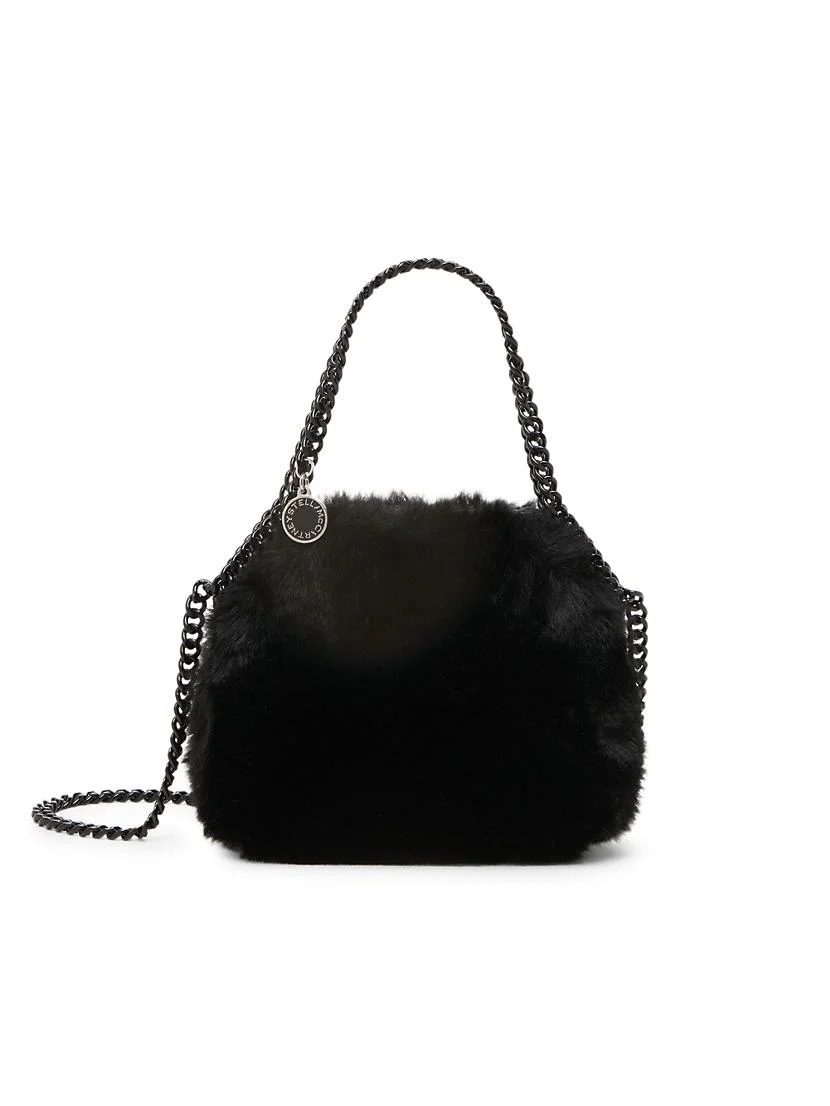Stella McCartney Mini Faux Fur Shoulder Bag