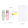DIY Embroidery Needle Threads Scissors Thimble Cross Stitch Sewing Kit Set