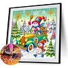 Snowman - Crystal Rhinestone Diamond Painting