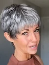 Short Ombre Blonde Pixie Cut Wigs