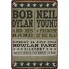 BOB DYLAN NELL YOUNG - Vintage Metal Signs - 30*40cm