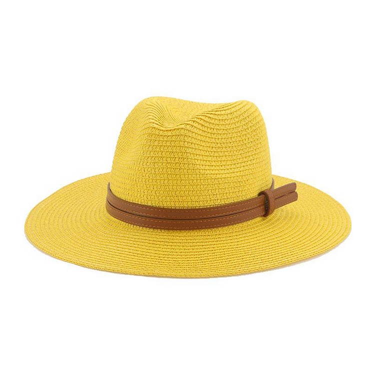 Panama Vintage Beach Casual Braided Hat