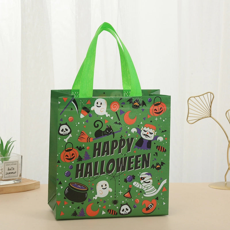 Halloween Minimalist Classic Style Pumpkin Letter Nonwoven Party Festival Gift Wrapping Supplies