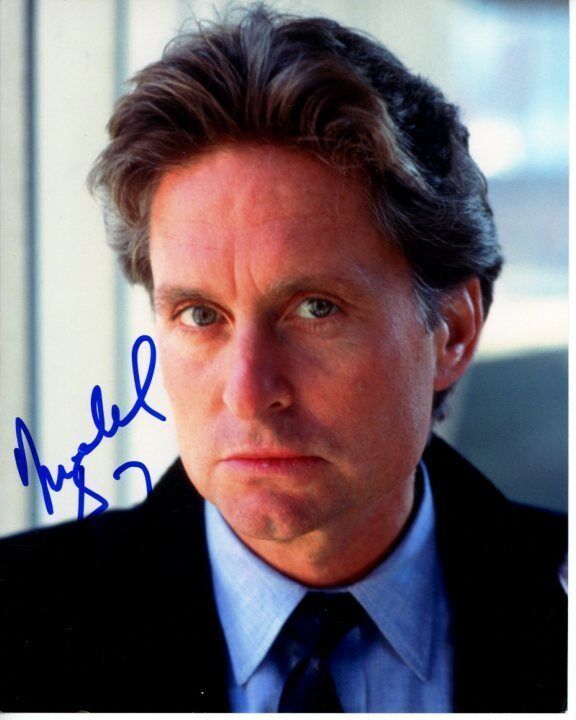 MICHAEL DOUGLAS signed autographed Photo Poster painting