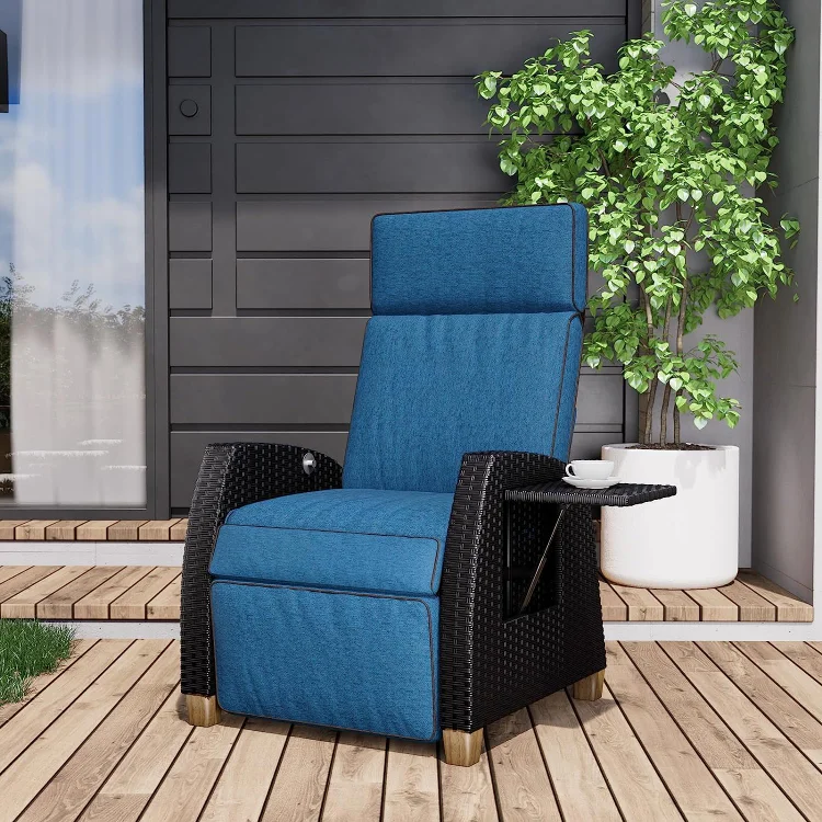 Outdoor best sale recliner cushion