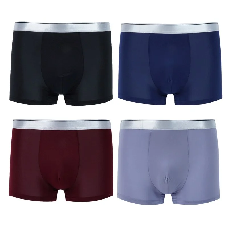 Men's Underwear Boxers Breathable Man Boxer Solid Sexy Underpants Men Comfortable Shorts Underwear For Men Pants