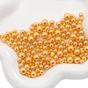 Flashing 3-8mm ABS Nonporous Pearls Colorful DIY Accessories