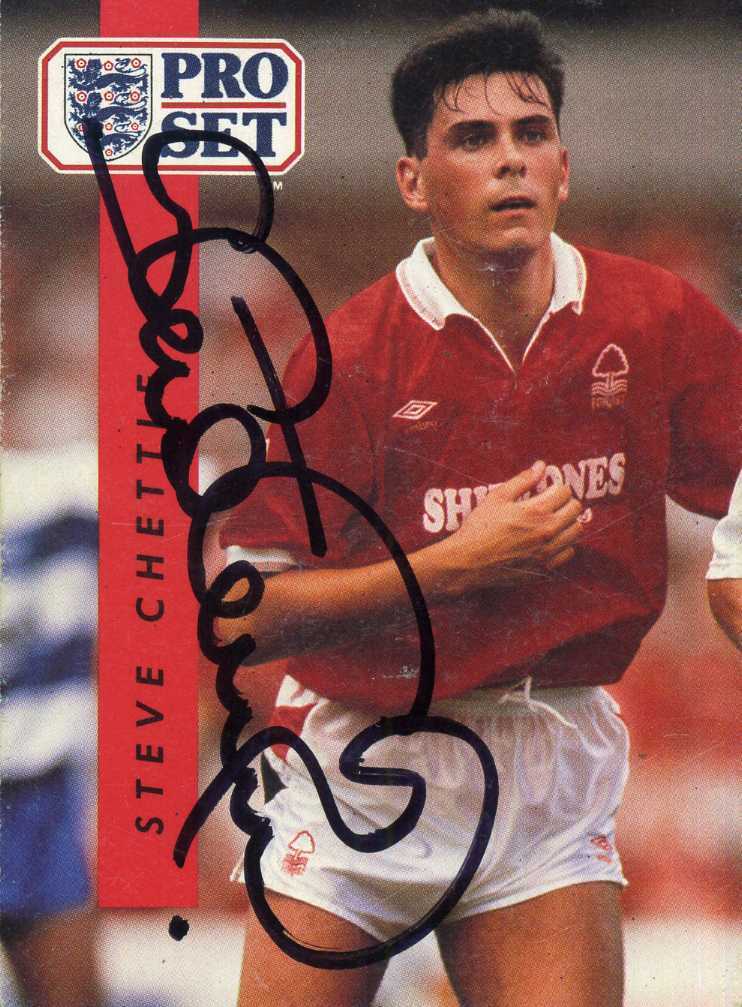 STEVE CHETTLE Signed Photo Poster paintinggraph - NOTTINGHAM FOREST Barnsley - preprint