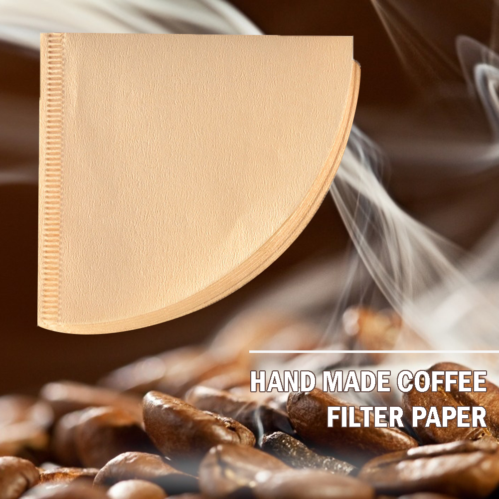 

40pcs Original Wooden Drip Paper Coffee Filter Coffee Strainer Bag Infuser, 501 Original