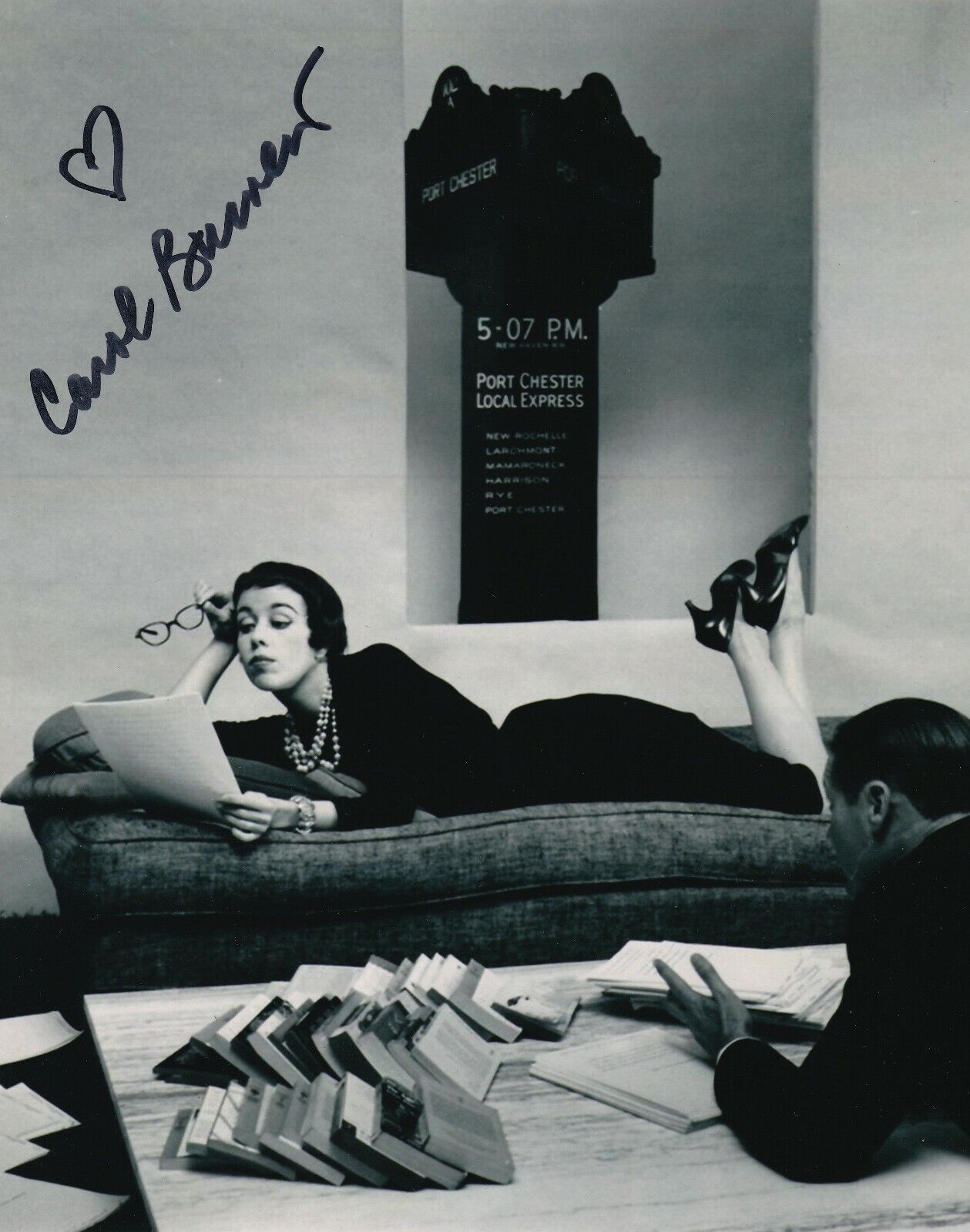 Carol Burnett REAL hand SIGNED Photo Poster painting #2 COA Autographed Comedian