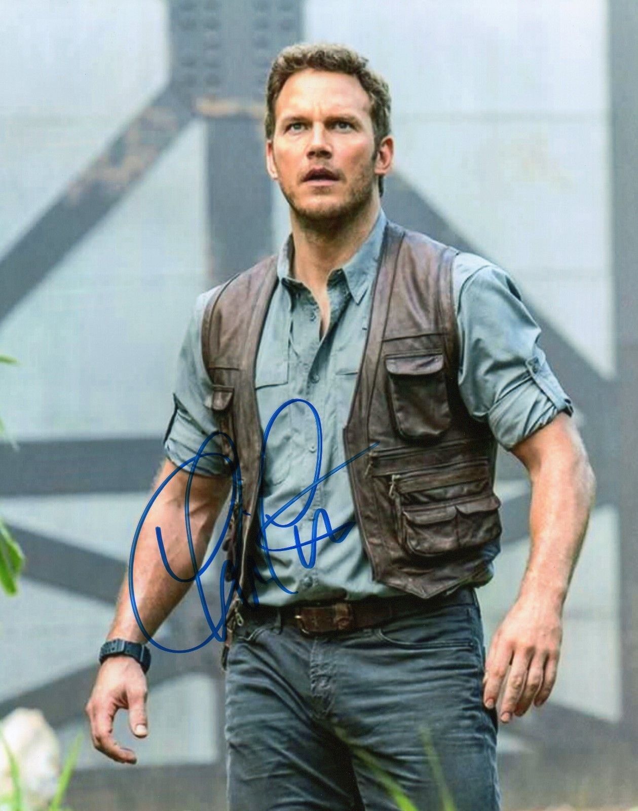 CHRIS PRATT AUTOGRAPHED SIGNED A4 PP POSTER Photo Poster painting PRINT 3