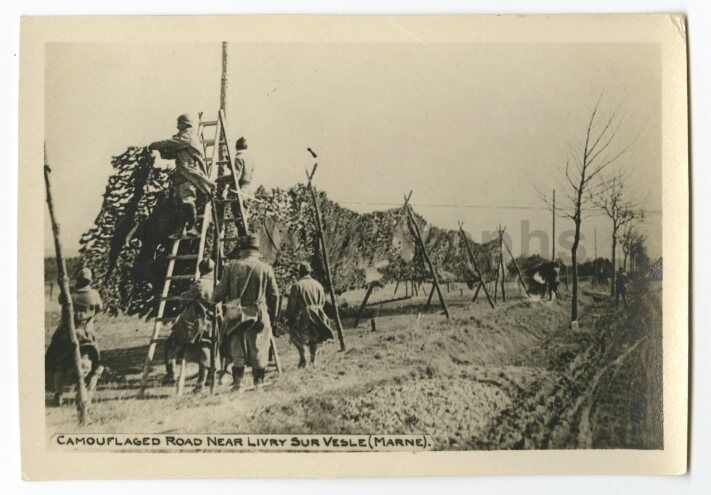 World War I - Vintage Publication Photo Poster paintinggraph - Second Battle of the Marne