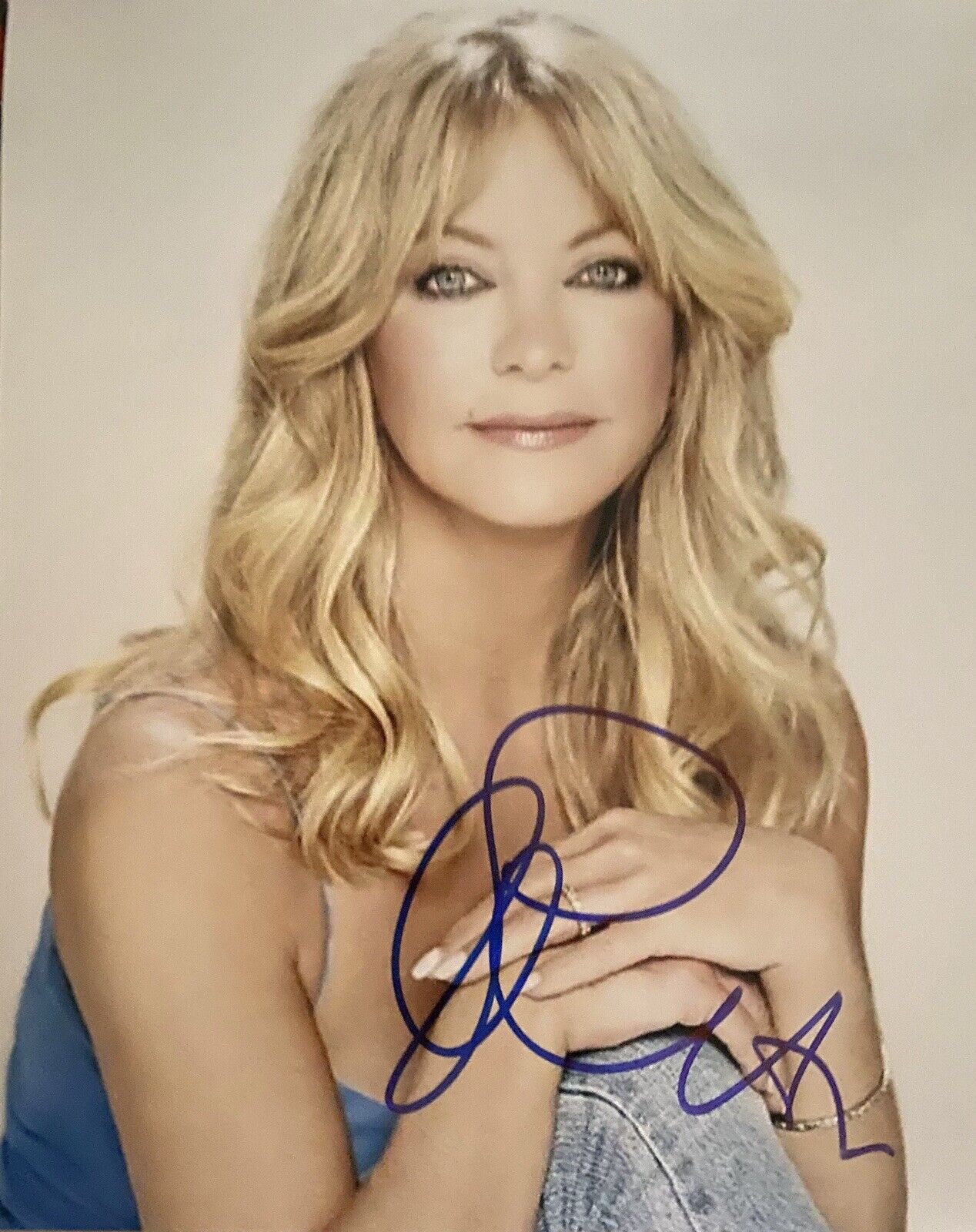 Goldie Hawn Signed Autographed Photo Poster painting Broadway 8x10 Sexy