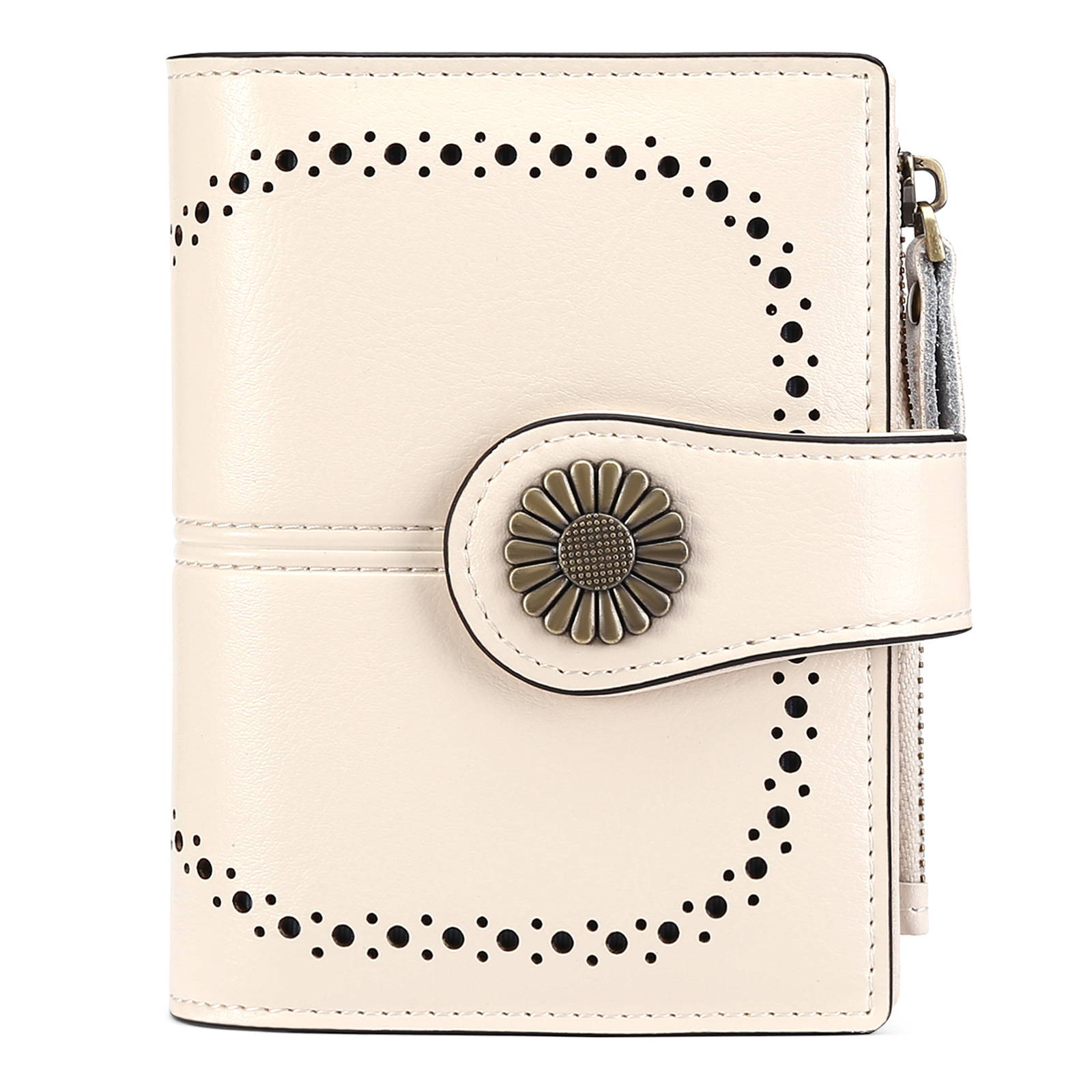 Cropped Zip Wallet