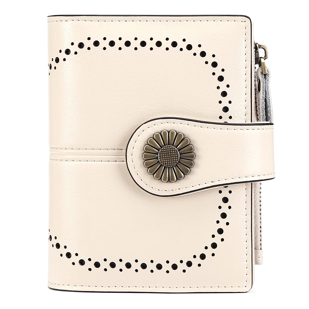 Cropped Zip Wallet