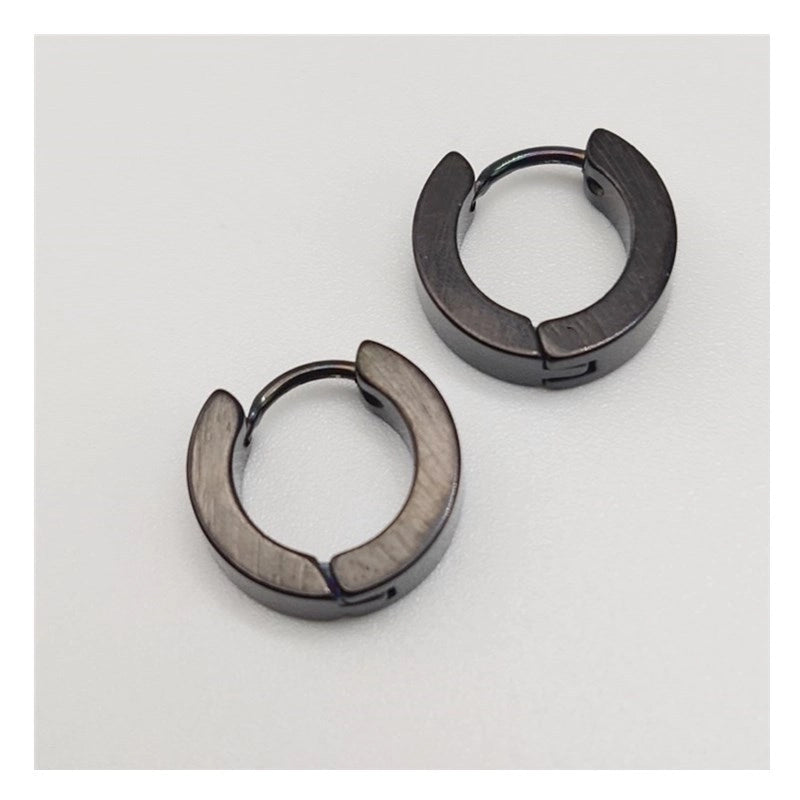 Factory Direct Japanese And Korean Fashion Men’s Popular Flat Round Ear Clip Earrings Women’s Tassel Small Ear Ear Bone Ear Buckle Earrings