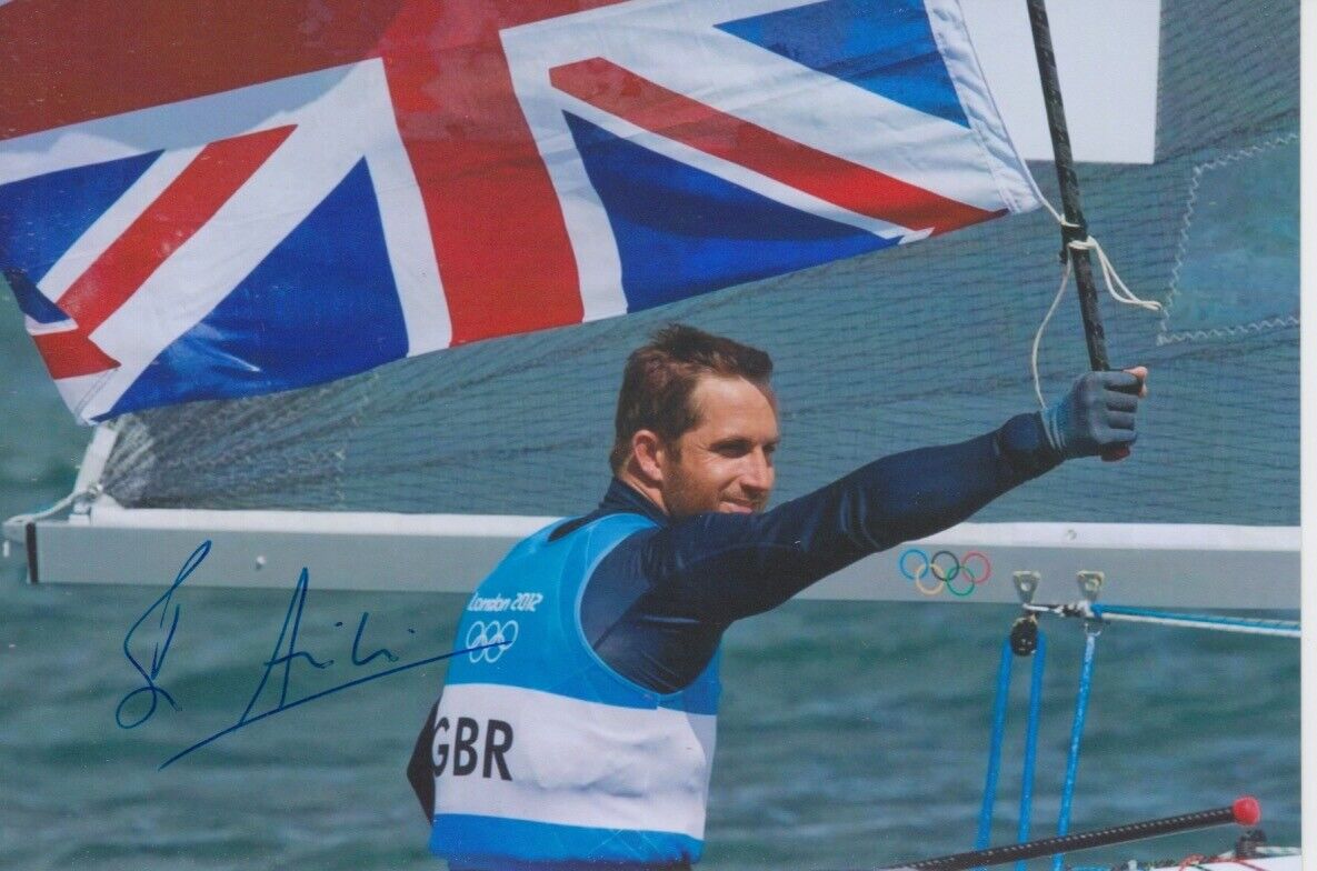 BEN AINSLIE HAND SIGNED 6X4 Photo Poster painting OLYMPICS AUTOGRAPH 4