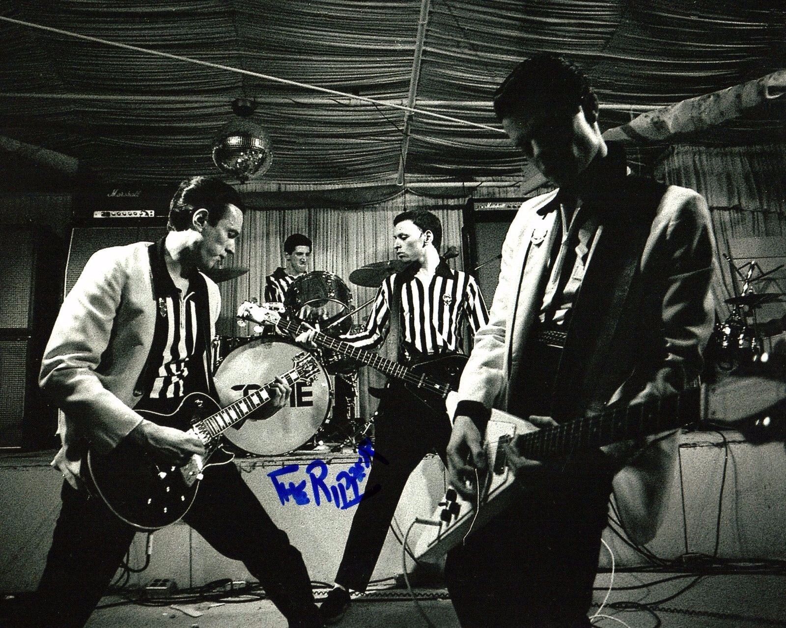 GFA Crime Band Guitarist * RON THE RIPPER GRECO * Signed 8x10 Photo Poster painting R3 COA