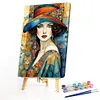 Vintage Girl-Paint by Numbers Acrylic Painting 40*60CM(HOT)