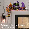 2pcs DIY Diamond Painting Halloween Door Corner Frame Wood Decor 2pcs(Halloween)