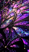Luxury AB Velvet Diamond Painting Kit - Butterfly Wing Macro