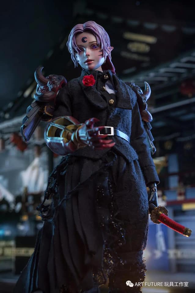 IN-STOCK Art Future “Demon Samurai” (Yao Wu) Tsuruta Natsuki 1/6 Scale Action Figure-