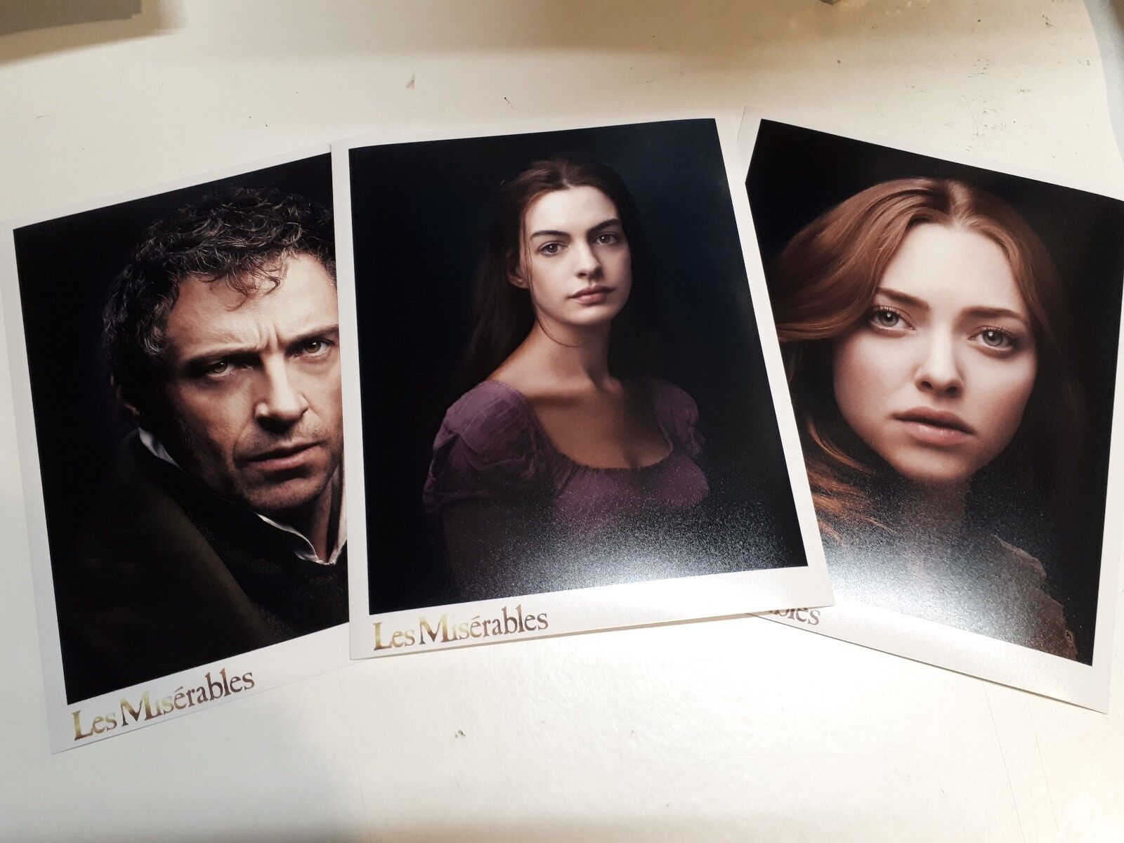 Les Miserables set of 7 8x10 inch colour Photo Poster paintings