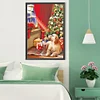 (40*60cm)Christmas Dog and Gifts - Full Round Drill Diamond Painting