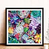 Succulent Plant - Full Round Diamond Painting